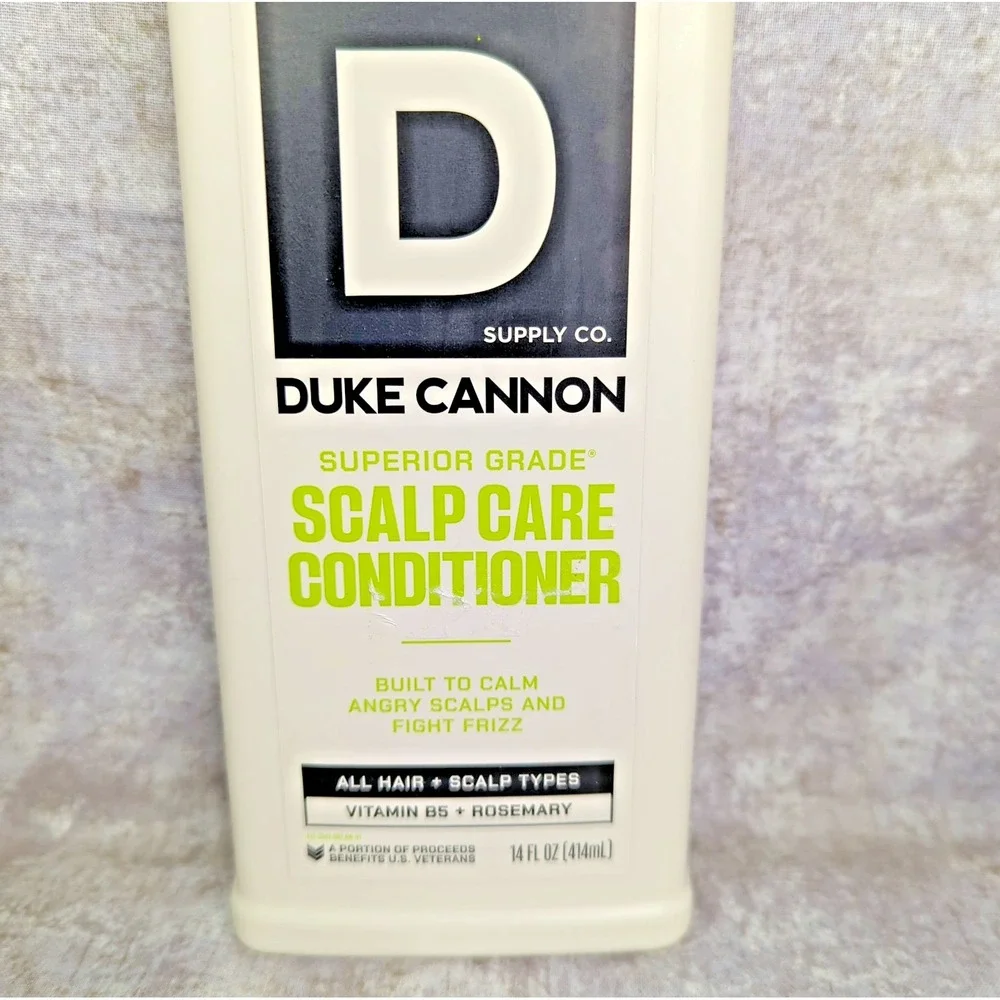 Duke Cannon Superior Grade Scalp Care Conditioner for Men, 14 Oz